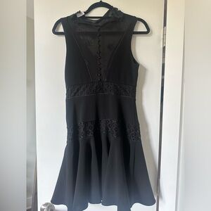 Cinq a Sept Black Concordia Dress